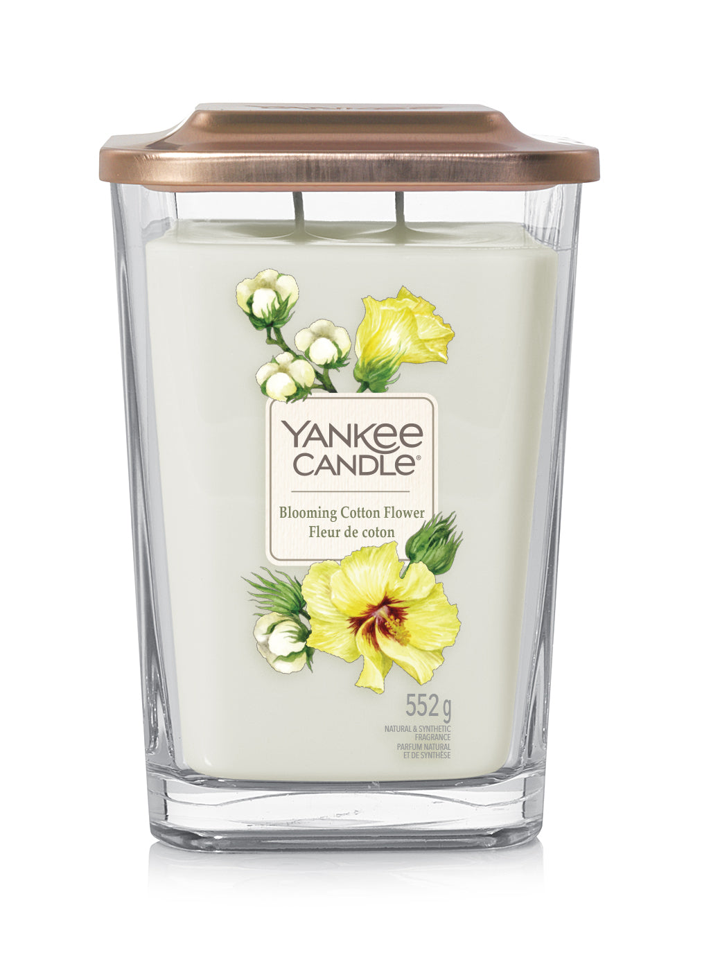 BLOOMING COTTON FLOWER -Yankee Candle- Candela Grande