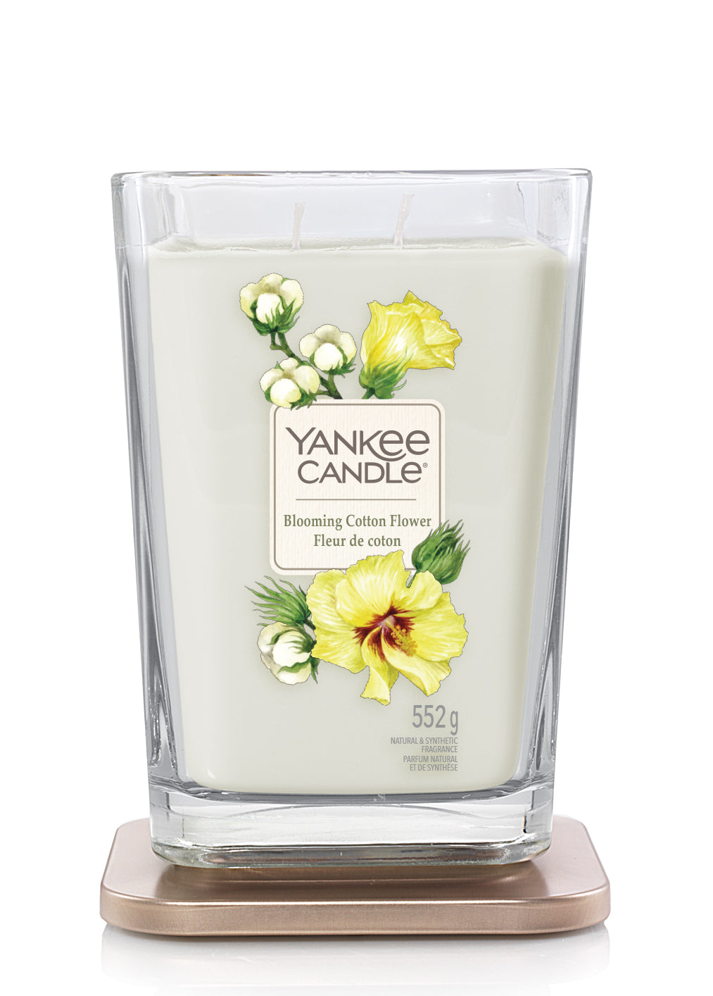 BLOOMING COTTON FLOWER -Yankee Candle- Candela Grande