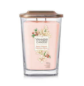 SNOWY TUBEROSE -Yankee Candle- Candela Grande