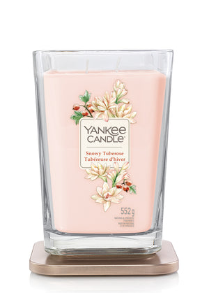 SNOWY TUBEROSE -Yankee Candle- Candela Grande