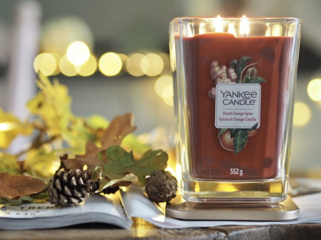 SWEET ORANGE SPICE -Yankee Candle- Candela Piccola