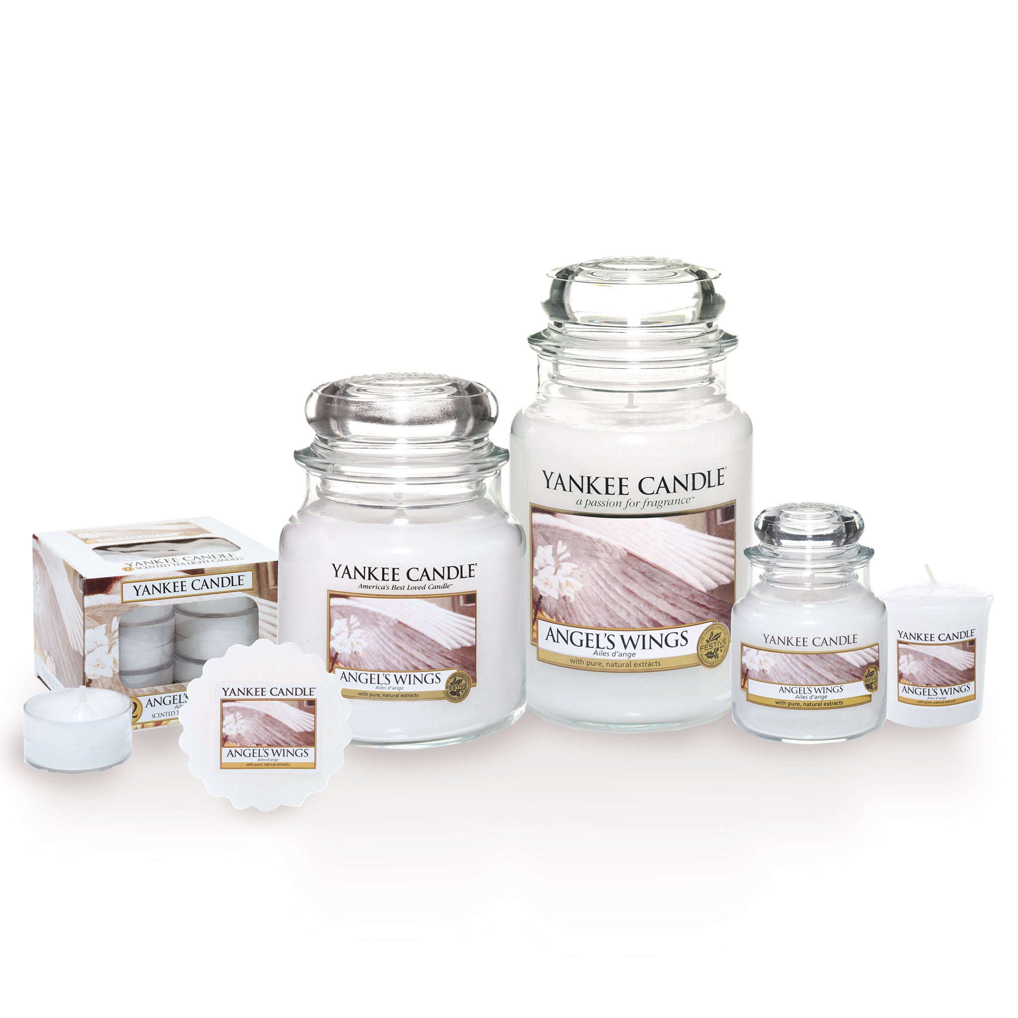 ANGEL'S WINGS -Yankee Candle- Giara Grande – Candle With Care