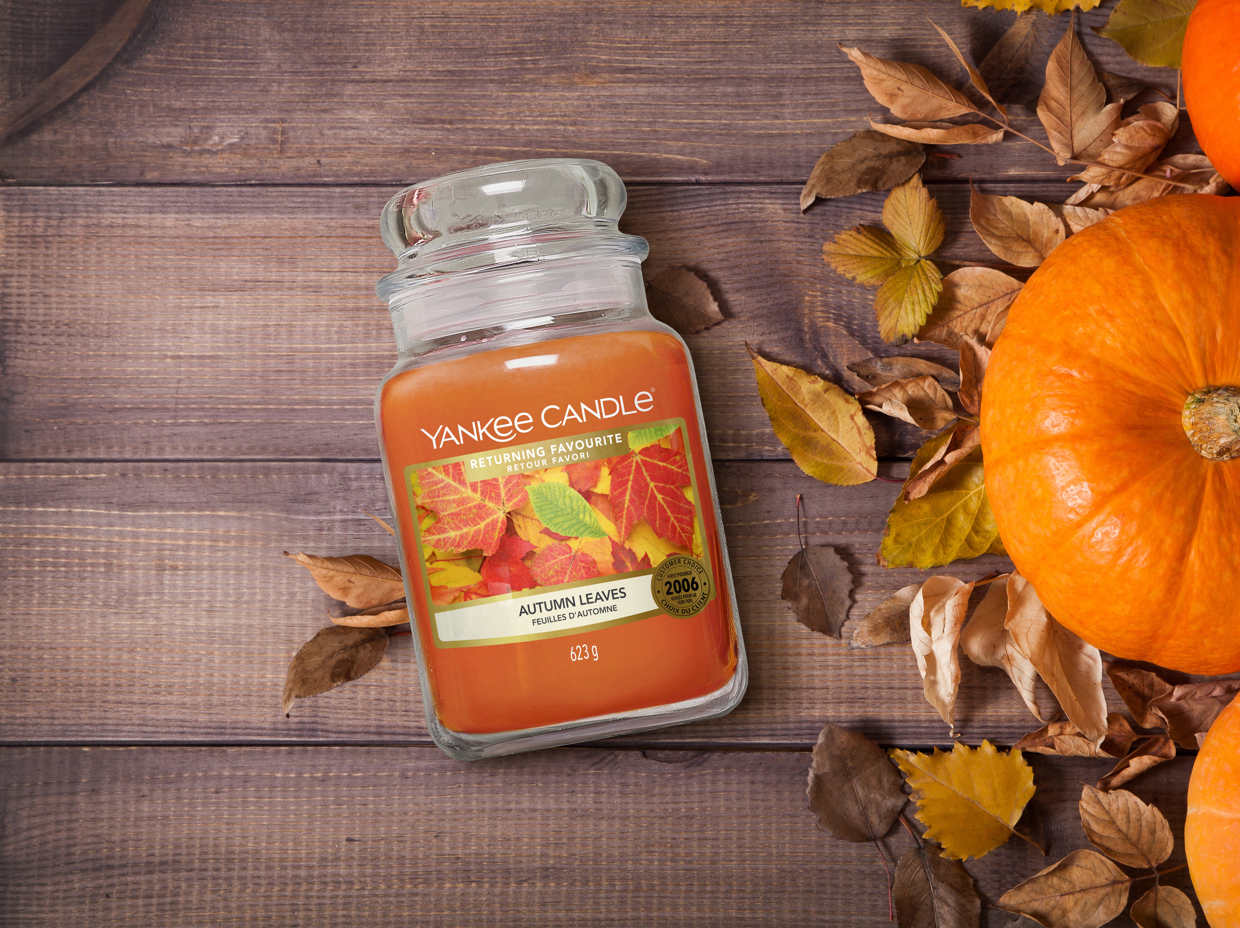 AUTUMN LEAVES -Yankee Candle- Giara Grande