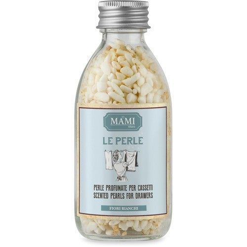 FIORI BIANCHI - Mami Milano - Perle Profumate per Cassetti