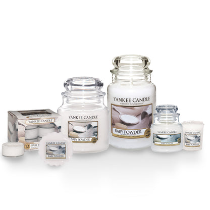 BABY POWDER -Yankee Candle- Candela Sampler