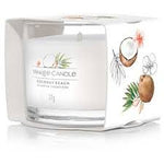Coconut beach Yankee Candle - 3 Candela Votive in Vetro