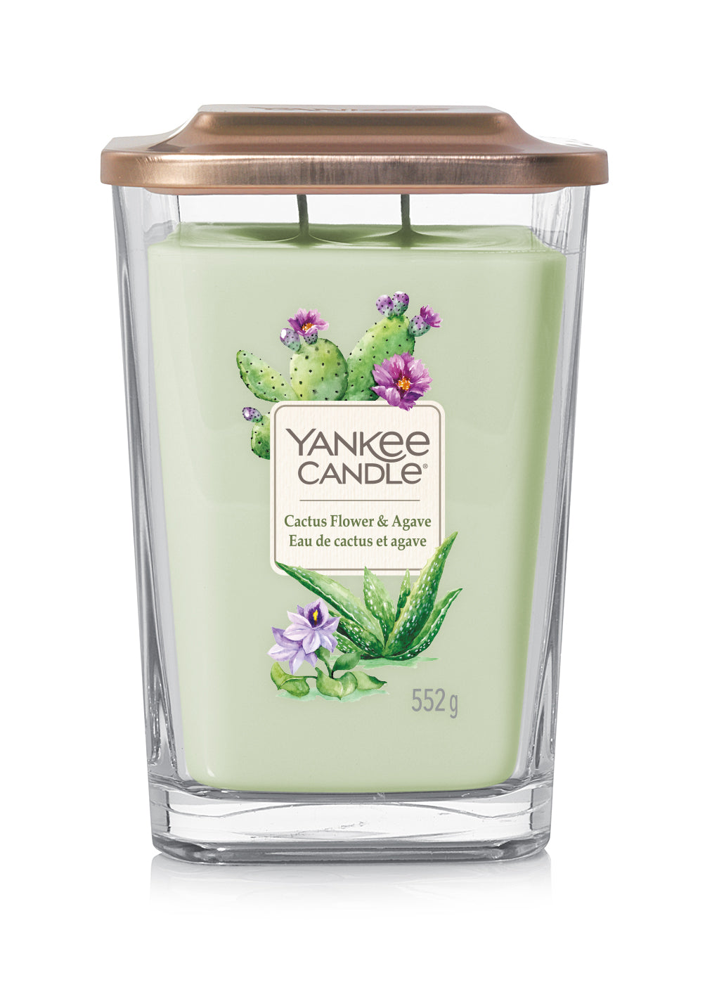 CACTUS FLOWER & AGAVE -Yankee Candle- Candela Grande