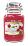 CHERRIES ON SNOW -Yankee Candle- Giara Grande