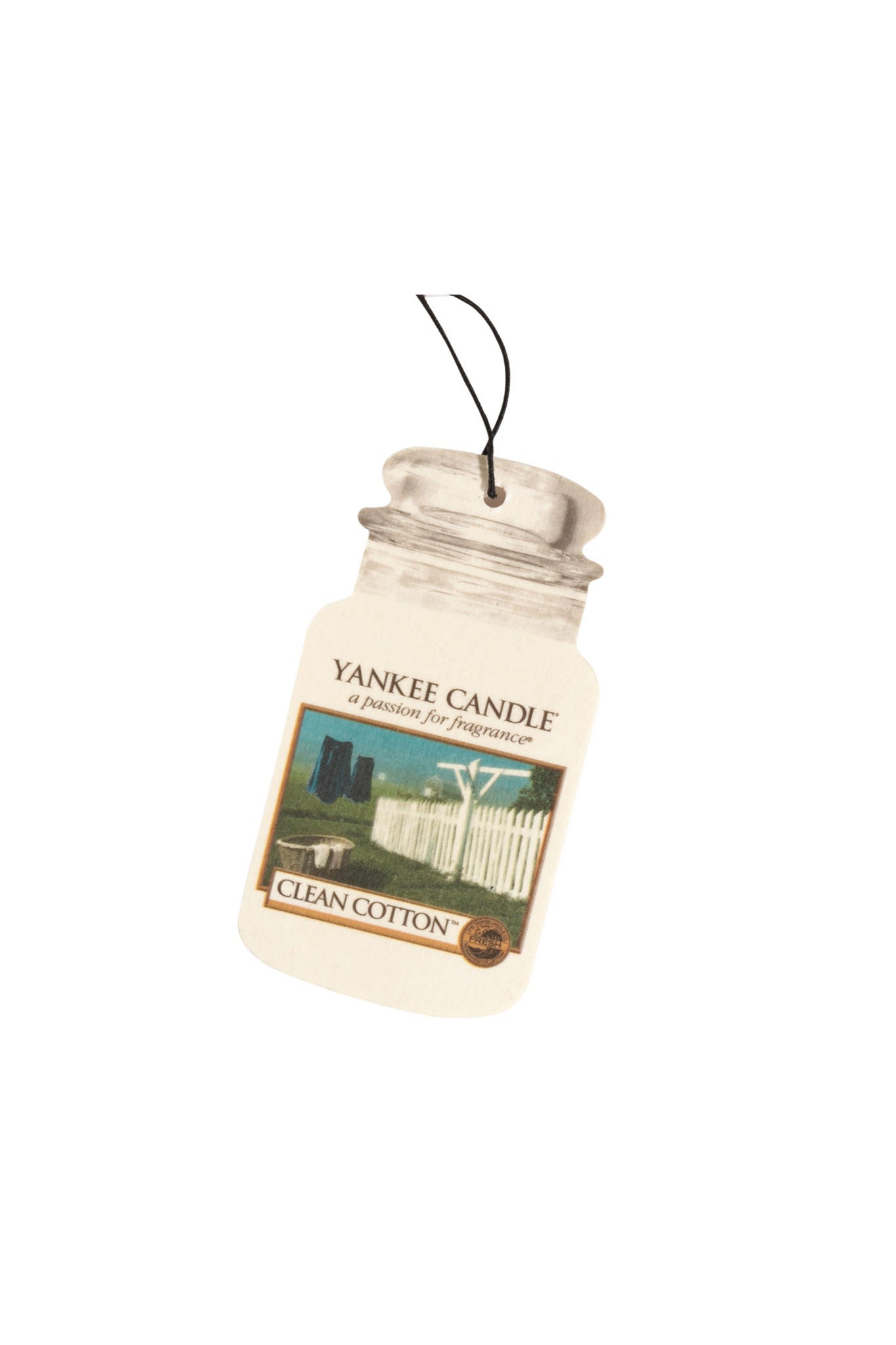 CLEAN COTTON -Yankee Candle- Car Jar