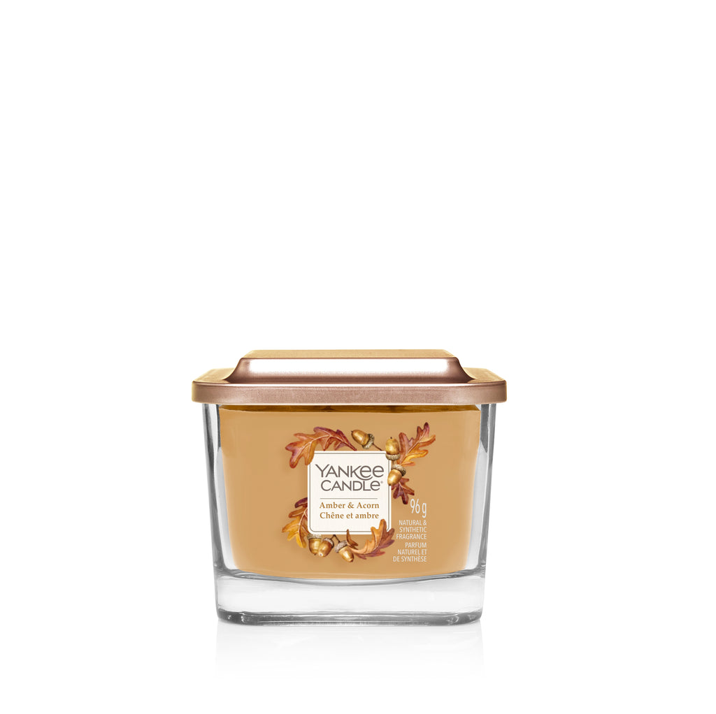 AMBER & ACORN -Yankee Candle- Candela Piccola