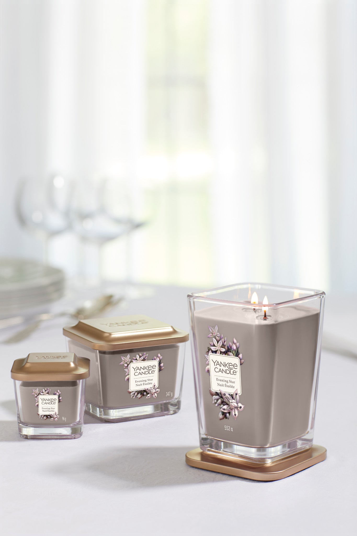 EVENING STAR -Yankee Candle- Candela Media