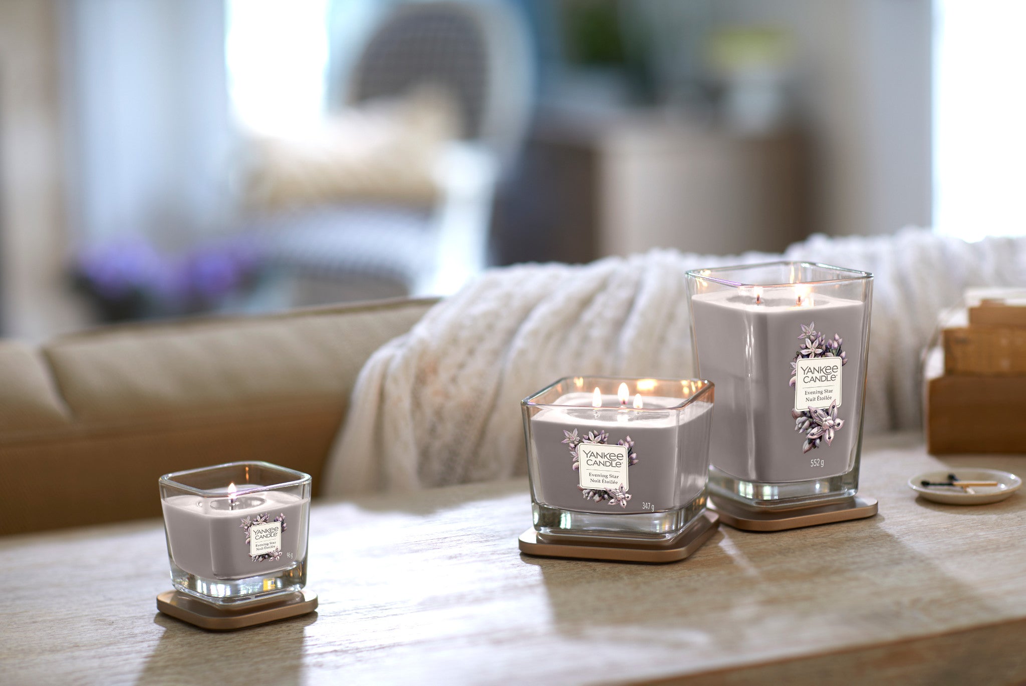 EVENING STAR -Yankee Candle- Candela Media