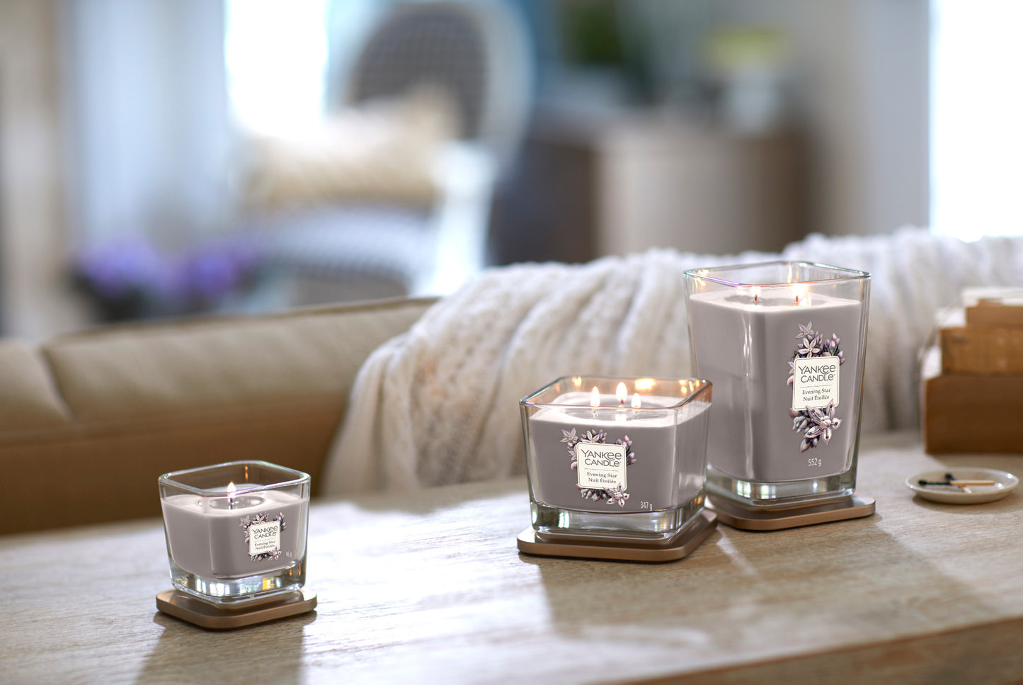 EVENING STAR -Yankee Candle- Candela Piccola