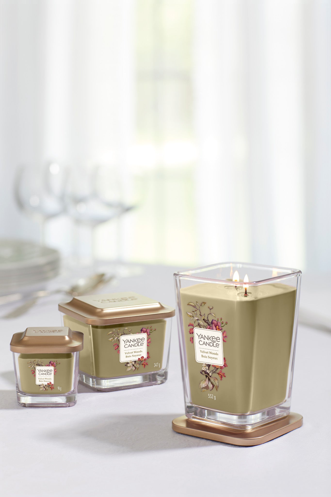 VELVET WOODS -Yankee Candle- Candela Media