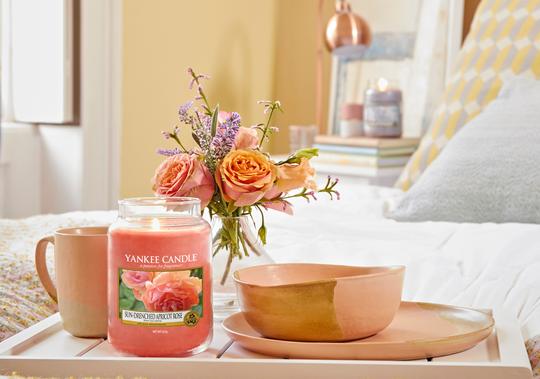 SUN-DRENCHED APRICOT ROSE -Yankee Candle- Easy MeltCup