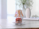 GOLD WAVE MOSAIC -Yankee Candle- Paralume e Piatto Piccolo