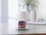 WHITE HEARTS -Yankee Candle- Paralume e Piatto Piccolo