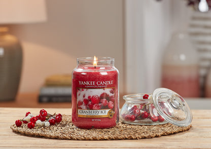 CRANBERRY ICE -Yankee Candle- Giara Grande
