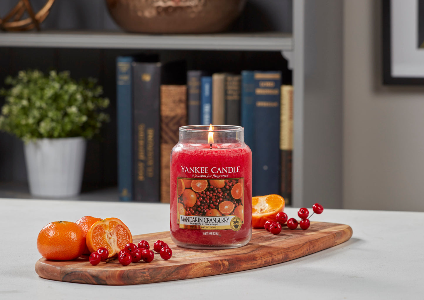 MANDARIN CRANBERRY -Yankee Candle- Giara Grande