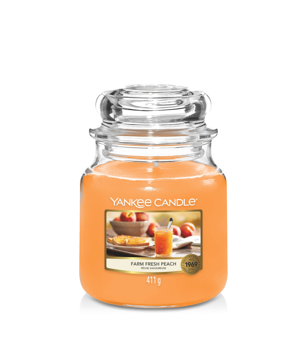 FARM FRESH PEACH -Yankee Candle- Giara Media