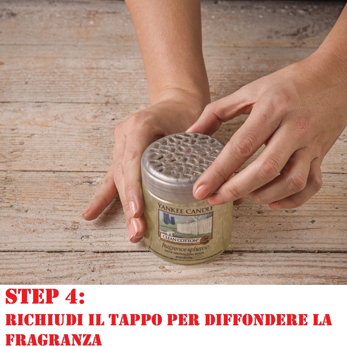 WARM CASHMERE -Yankee Candle- Sfere Profumate