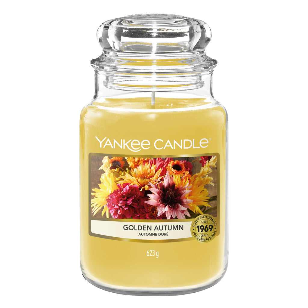 GOLDEN AUTUMN Yankee Candle Giara Grande