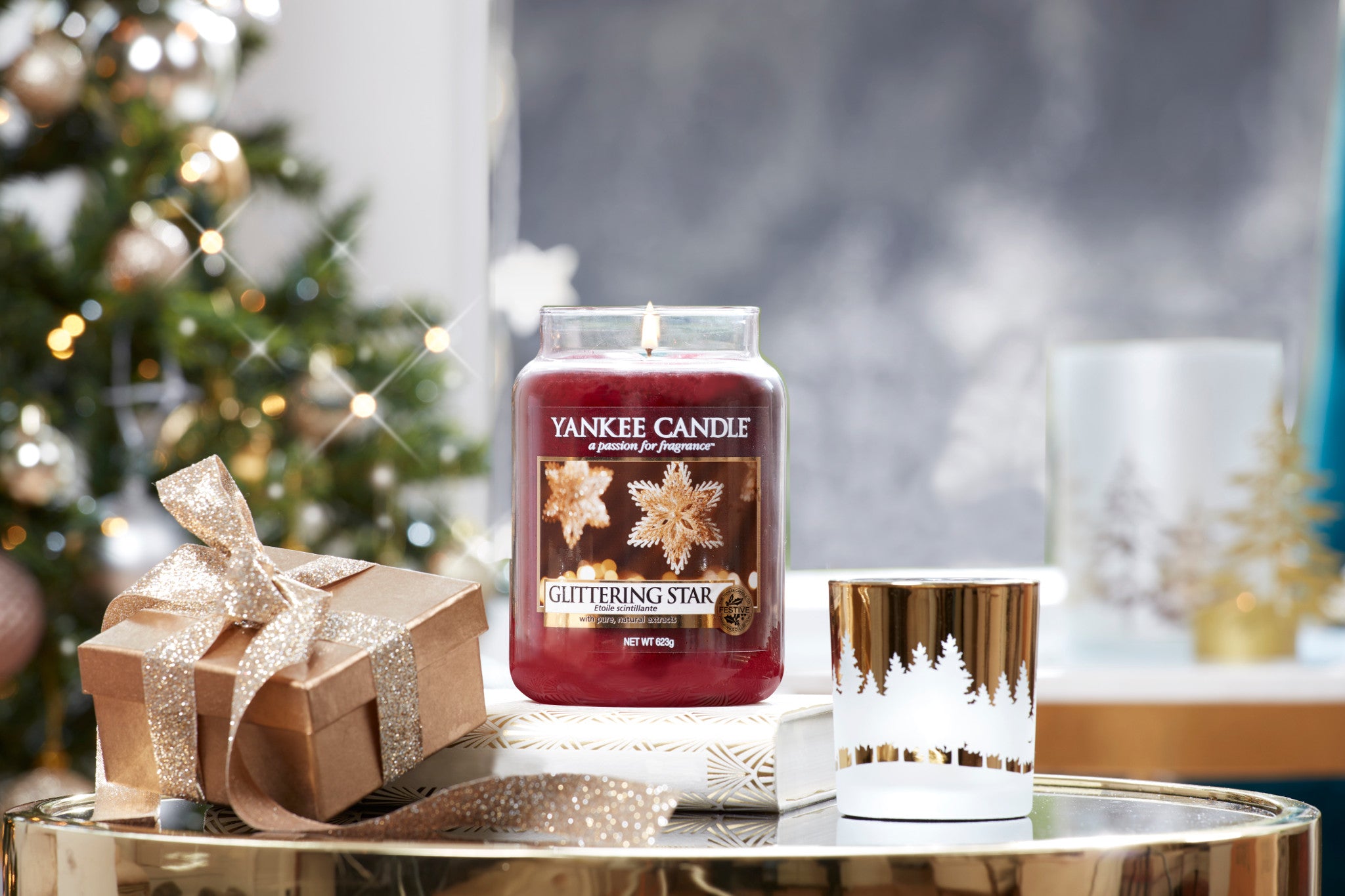 GLITTERING STAR -Yankee Candle- Giara Grande