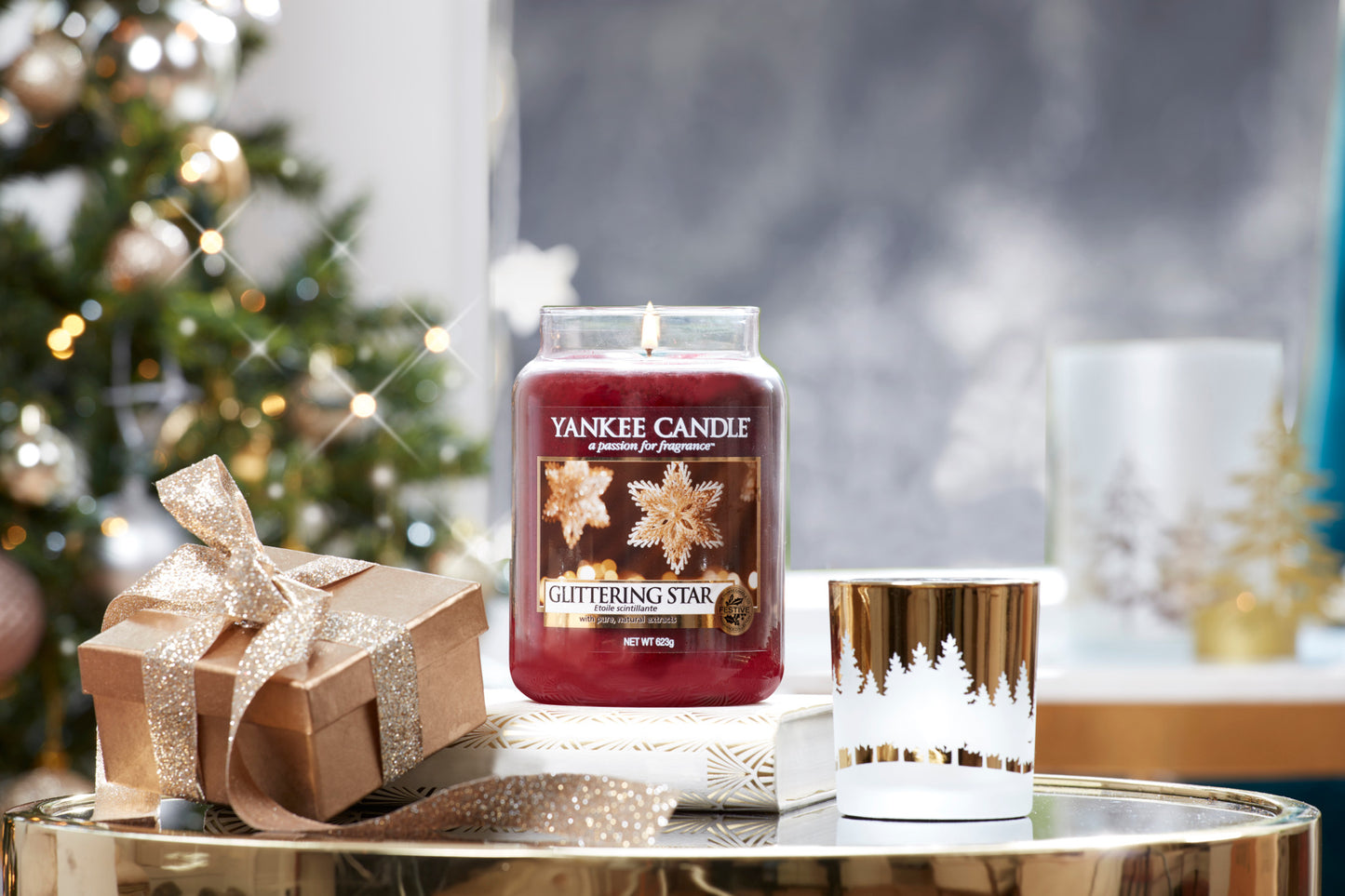 GLITTERING STAR -Yankee Candle- Giara Grande