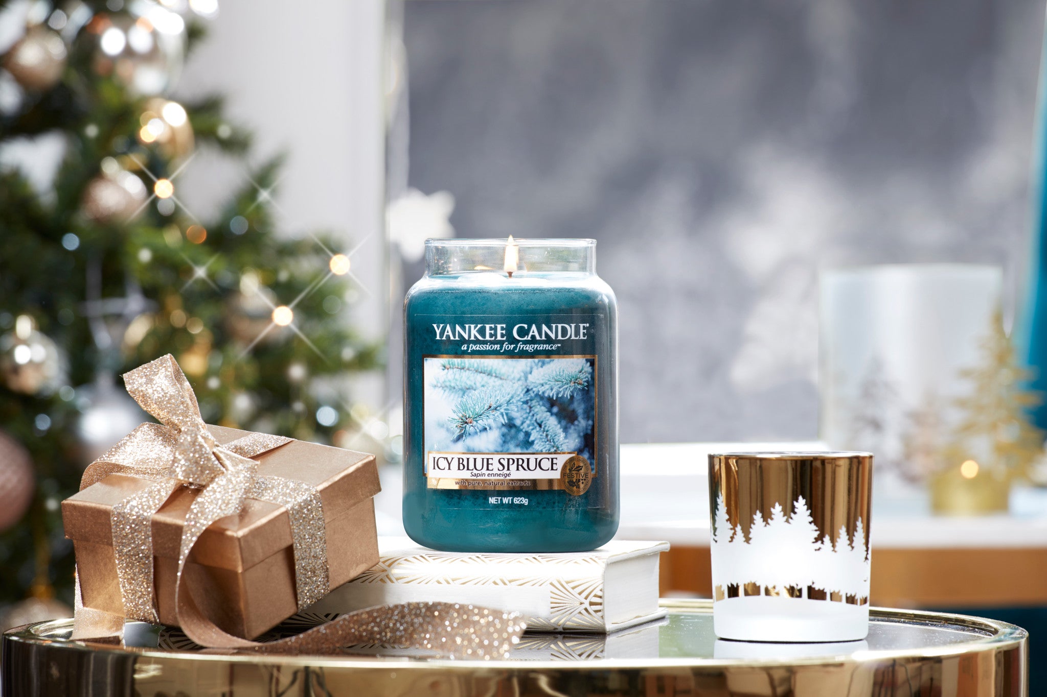 ICY BLUE SPRUCE -Yankee Candle- Tart