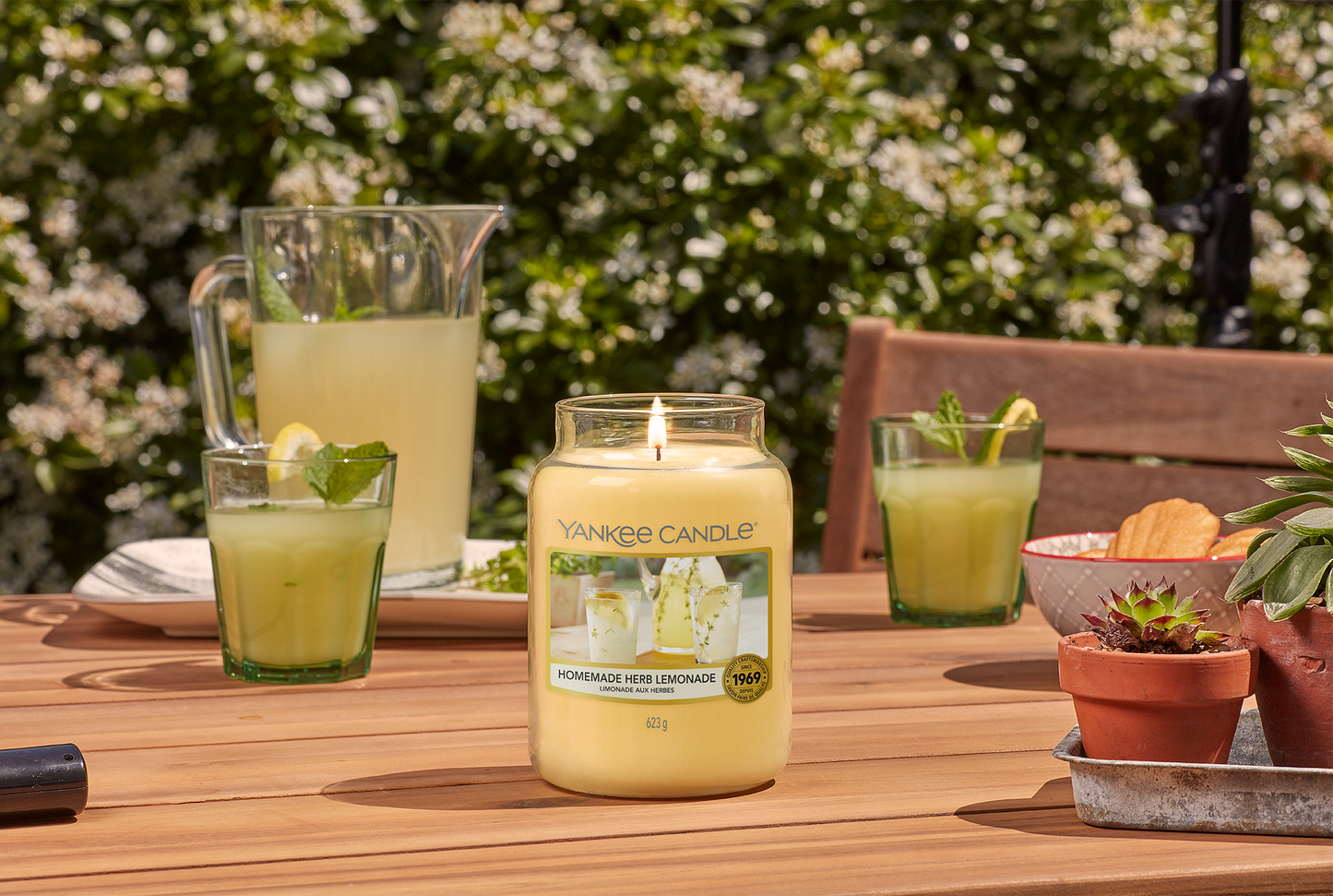 HOMEMADE HERB LEMONADE -Yankee Candle- Giara Grande