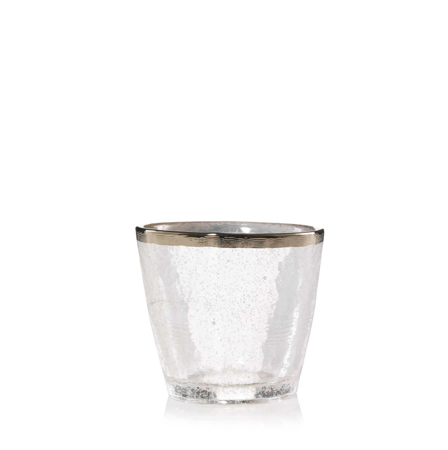 KENSINGTON -Yankee Candle- Porta Candela Sampler Banda Metallica su Vetro