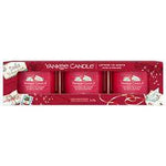 LETTERS TO SANTA - Yankee Candle - Candela Votive in Vetro Confezione da 3