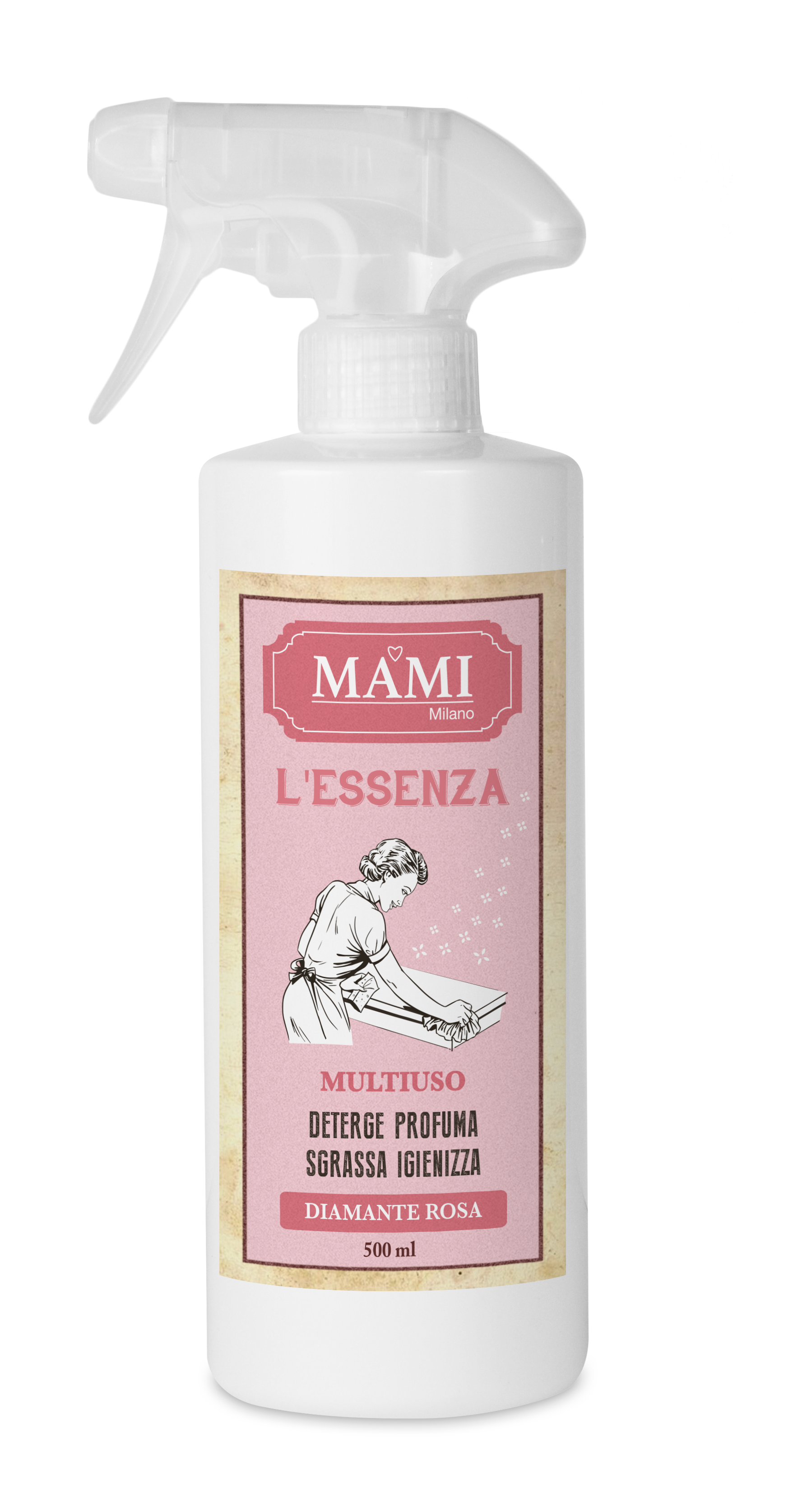 DIAMANTE ROSA - Mami Milano - Spray Multiuso – Candle With Care