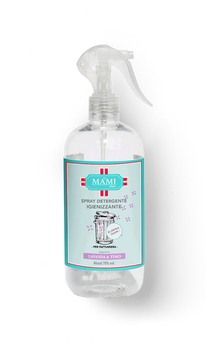 LAVANDA & TIMO - Mami Milano - Spray Igienizzante per Pattumiera