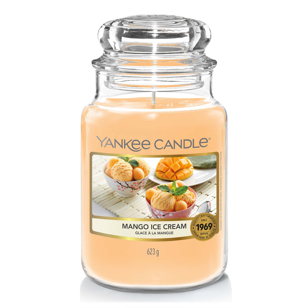 MANGO ICE CREAM Yankee Candle Giara Grande