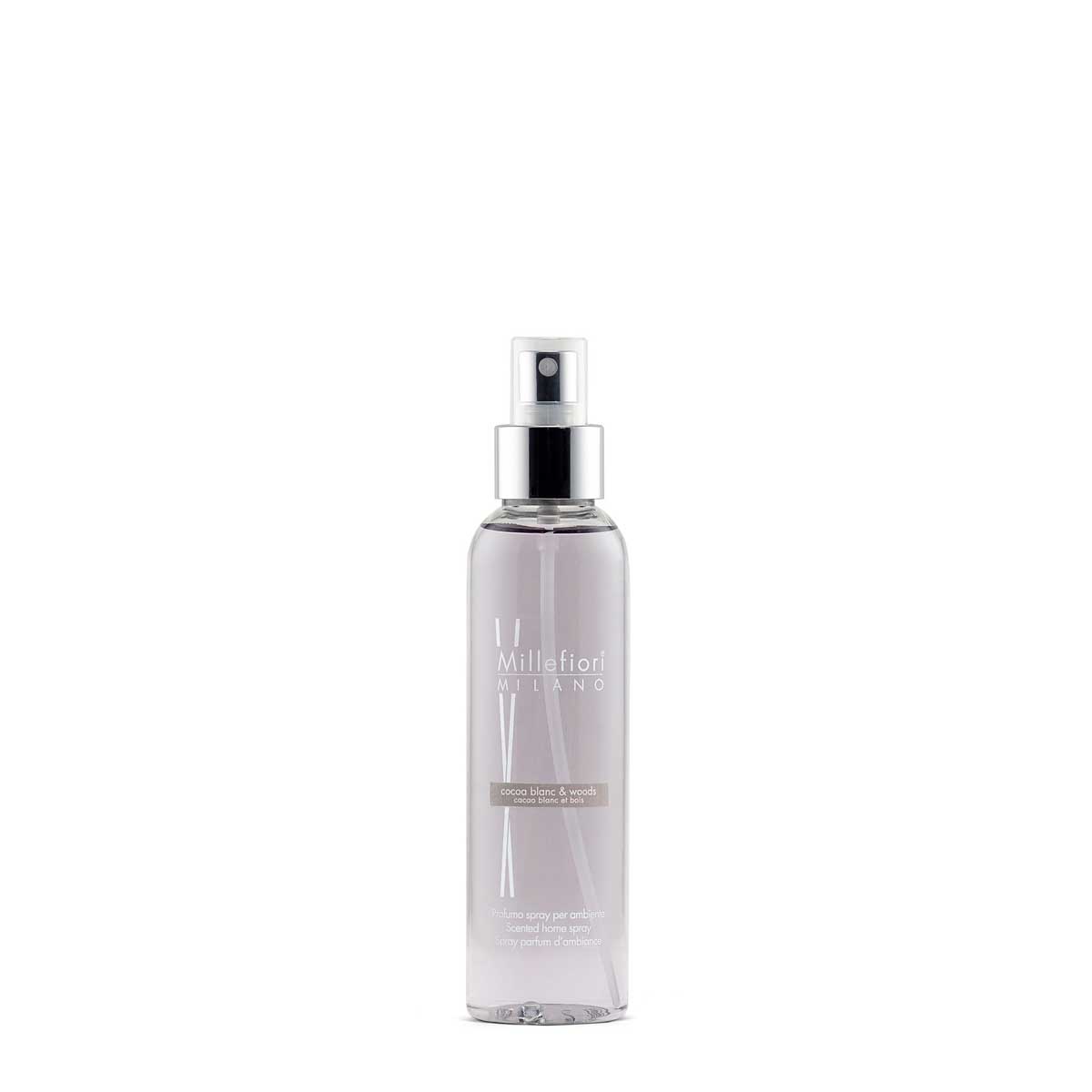 COCOA BLANC & WOODS -Millefiori Milano- Spray per Ambiente (150ml)
