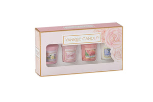 SET 4 CANDELE SAMPLER -Yankee Candle- Confezione Regalo Festa della Mamma