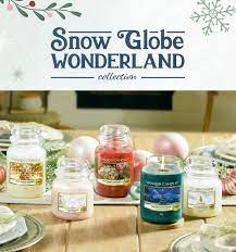 SNOW GLOBE WONDERLAND - Yankee Candle - Candela Votive in Vetro Confezione da 3