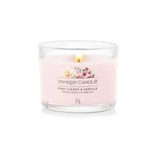 Pink cherry vanilla - Yankee Candle - Candela Votive in Vetro