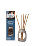 EFFETTO RILIEVO - BLACK COCONUT -Yankee Candle- Kit Base Diffusore con Bastoncini Profumati