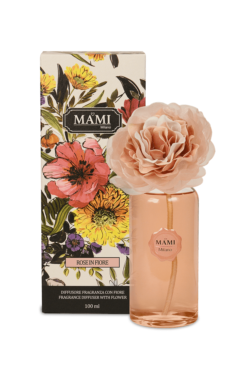 ROSE IN FIORE - Mami Milano -  Diffusore fragranze (100ml)