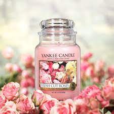 FRESH CUT ROSES -Yankee Candle- Tart cera da fondere