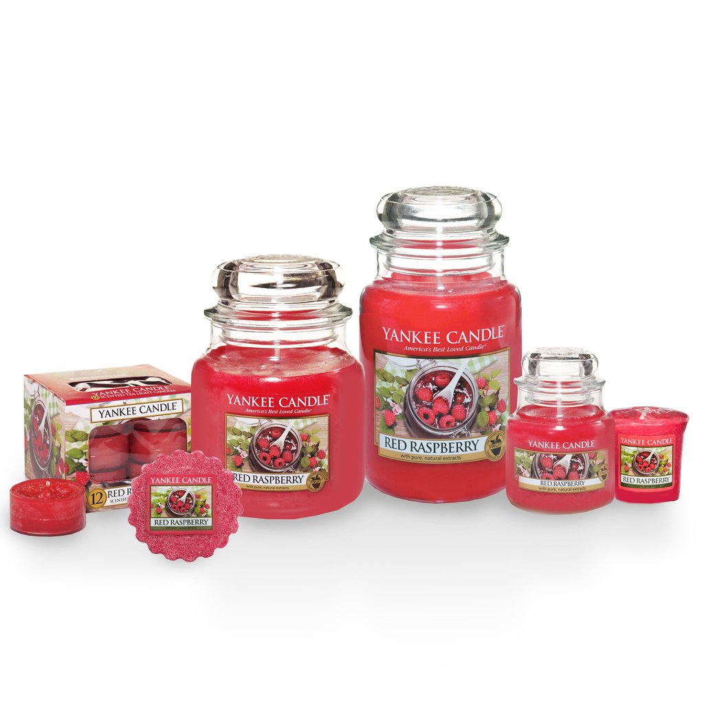 RED RASPBERRY -Yankee Candle- Car Jar