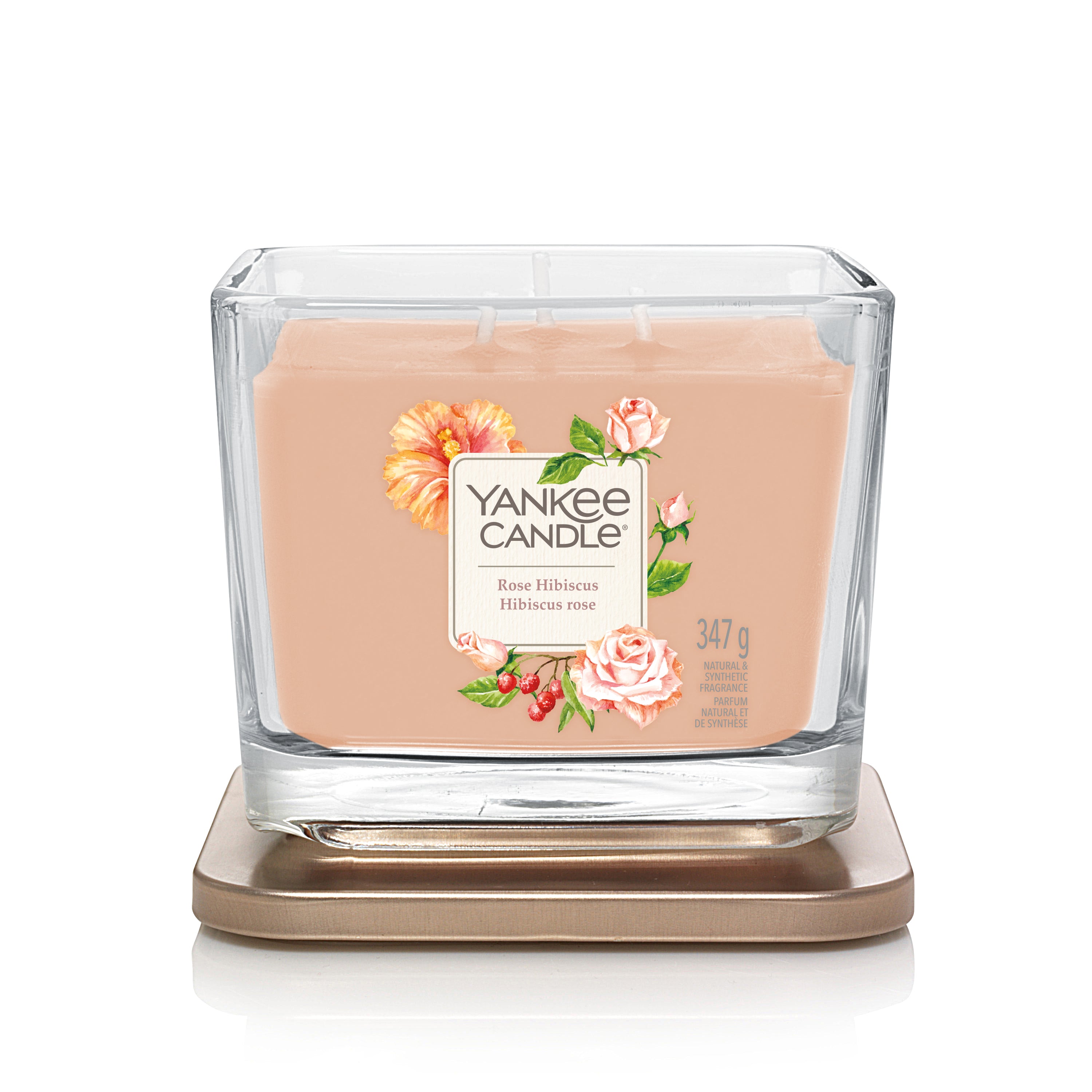 ROSE HIBISCUS -Yankee Candle- Candela Media