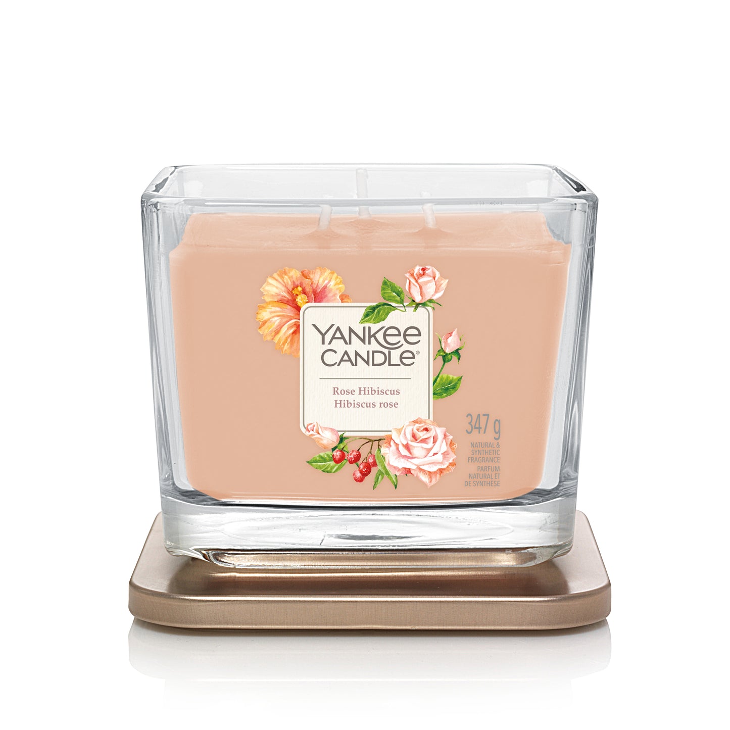 ROSE HIBISCUS -Yankee Candle- Candela Media