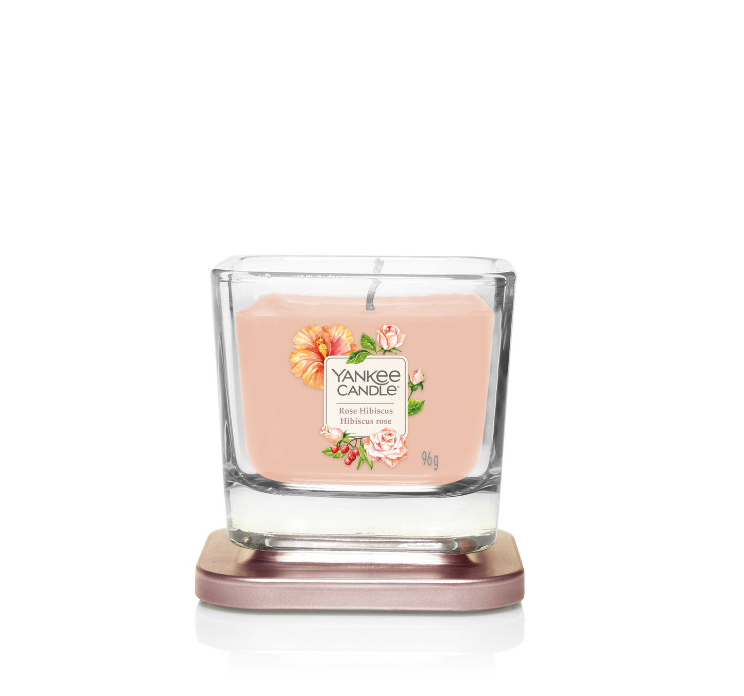 ROSE HIBISCUS -Yankee Candle- Candela Piccola
