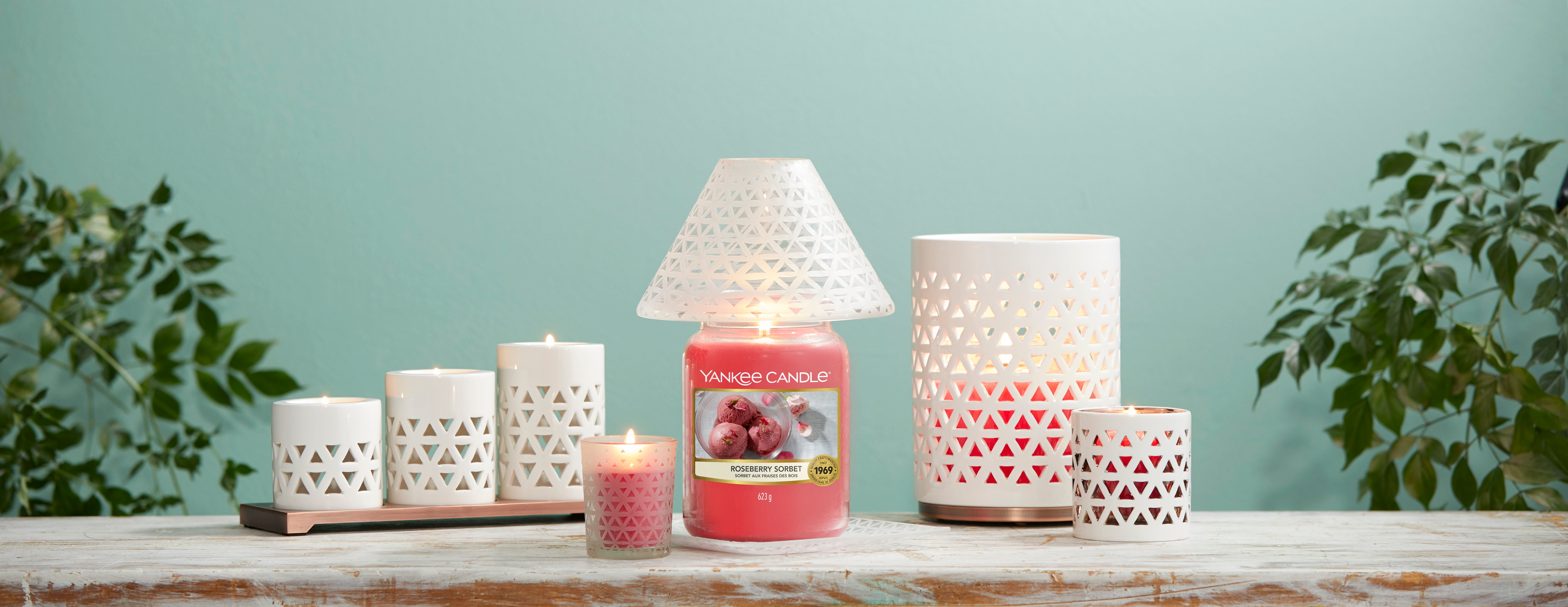 BELMONT -Yankee Candle- Paralume e Piatto Grande