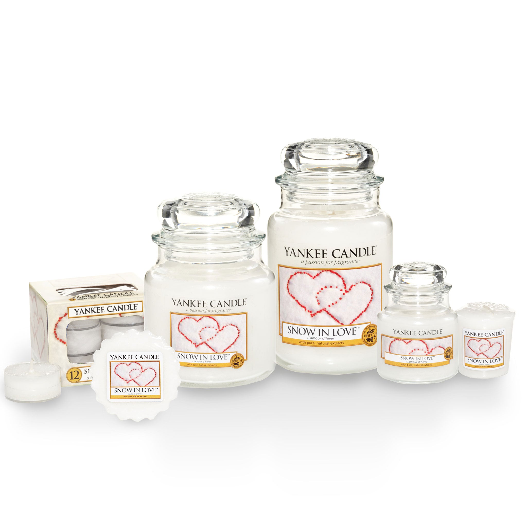 SNOW IN LOVE -Yankee Candle- Candela Sampler