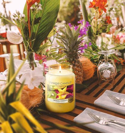 TROPICAL STARFRUIT -Yankee Candle- Tart Cera da Fondere