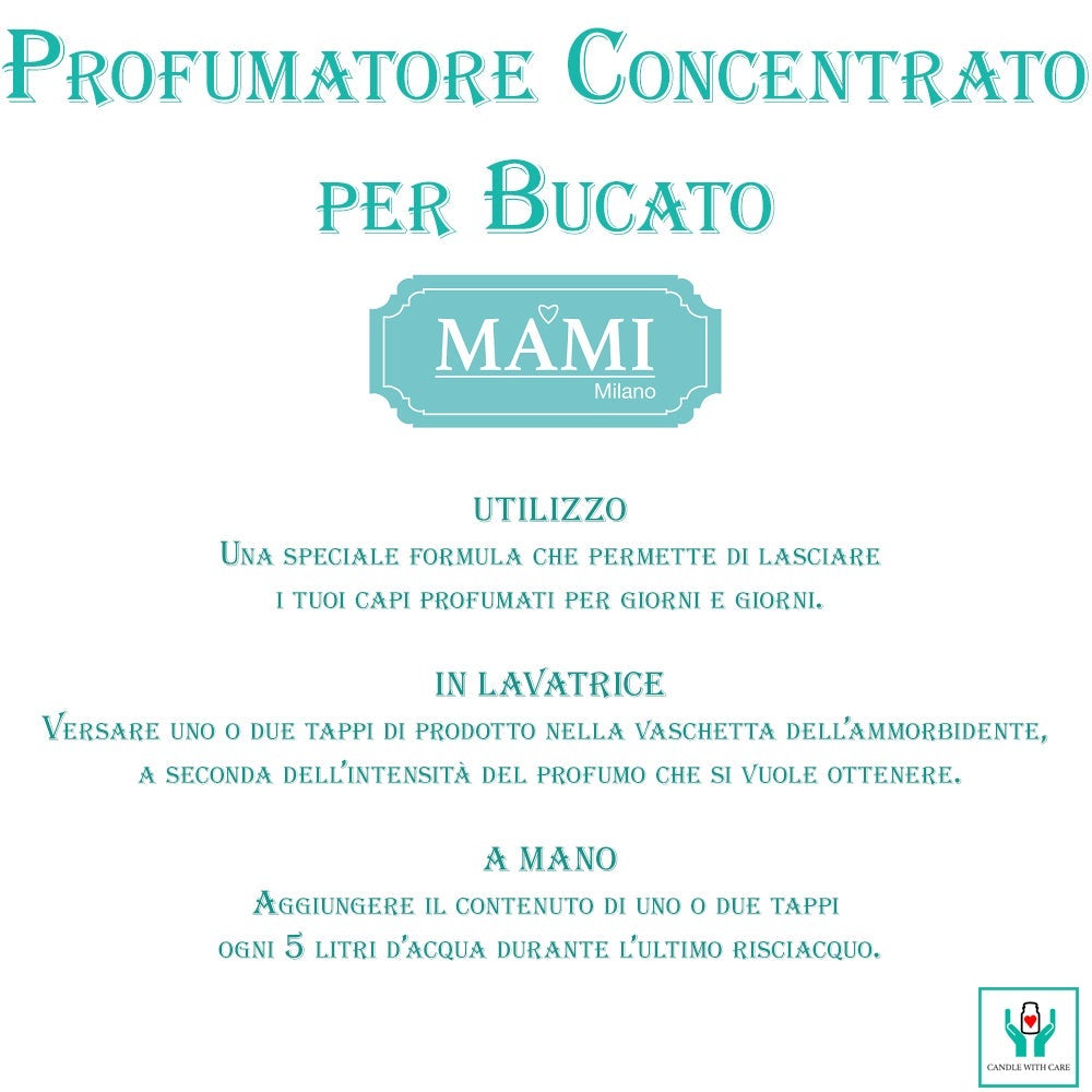 Diamante bianco Mami Milano - Profumatore Concentrato per Bucato 200ml